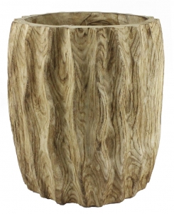 Wooden Paulownia Pot Cover
11" x 13", 8.5" Opening
