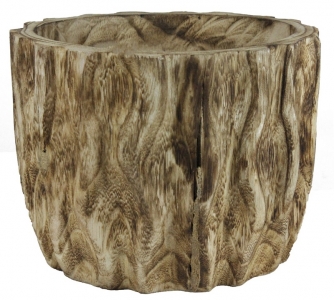 Wooden Paulownia Pot Cover
10.5" x 8", 8.5" Opening
