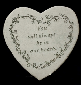 You Will Always Be Memorial Heart 9'' 