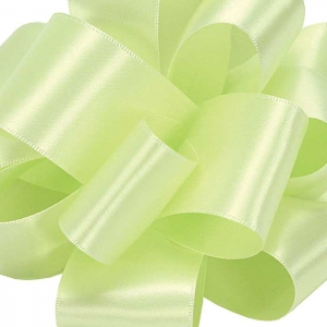 #16 Clean Green Double Face Satin 
2.5" x 10yd