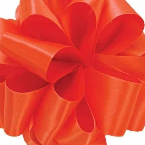 #16 Coral Double Face Satin 
2.5" x 10yd
