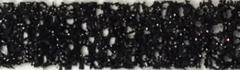 #3 Black Glitter Web 5/8" x 25yd