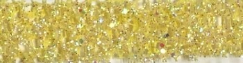 #3 Yellow Glitter Web 5/8" x 25yd