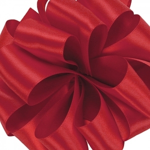 #9 Red Double Face Satin 1.5" x 50yd!