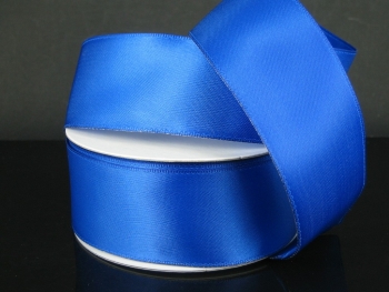 #9 Wired Royal Double Face Satin 
1.5" x 25yd