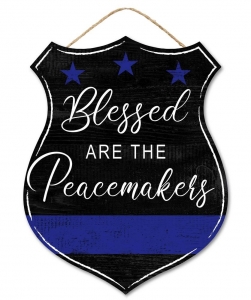 Police Badge Sign Peacemaker Pattern
9.5" x 12"