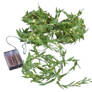 LED Willow Garland with Timer
9', Battery Operated