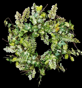 Mixed Greenery Wreath
24"