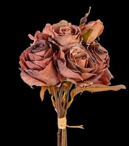 Pink Dried Mixed Rose Hydrangea Bundle x 4
12"