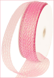 # Pink Waffle Deco Flex Ribbon
1.5" x 30yd
