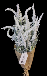 White Lavender Bouquet 
15"
