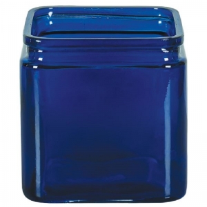 Cobalt Blue Cube Vase with Lip S/12
4.75" 9-475GLS/1CB