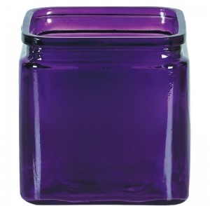 Purple Cube Vase with Lip S/12
4.75" 9-475GLS/1PPL
