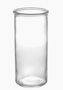 Cylinder Vase with Lip S/12
4" x 9.5" C107