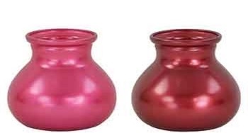 Hot Pink/Claret Assortment Posy Vase S/12
3.5" x 5" GV2014, Hand Wash Only!