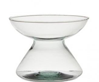 Recycled Glass Flare Vase S/12
6.94" x 5.38" 3053CLR