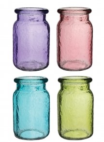 5.5" Assorted Color Vintage Hammered Jar S/24
2.5" x 5.5" 3278