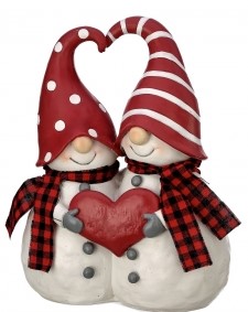Resin Home Sweet Snowman Couple
7.75"