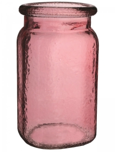Pink Hammered Jar S/24
2 Sizes 
