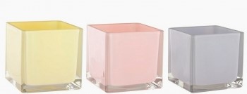 Petal Assortment Cube Vase S/12
4" 3064