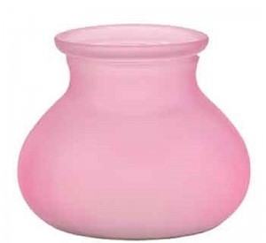 Pink Strawberry Slush Posy Vase S/12
3" x 5" GF2034, Hand Wash Only!