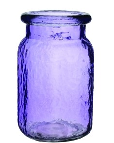 Purple Hammered Jar S/24
2 Sizes 
