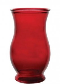Ruby Red Regency Vase S/12
3.5" x 7" G644, Hand Wash Only!