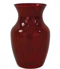 Ruby Red Rose Vase S/6
4" x 8" G3833, Hand Wash Only!