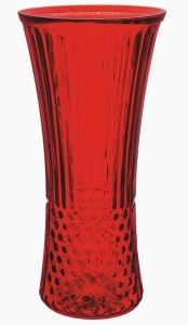 Ruby Red Vintage Trumpet Vase S/6
5" x 11.5" 3572