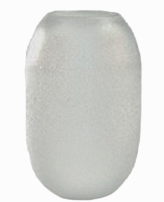 White Speckled Vase
6.5" x 10.5", 3.5" Opening