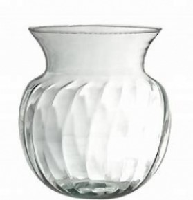 Recycled Glass Optic Rio Cache Vase S/6
5.75" x 7.75" 3078CLR