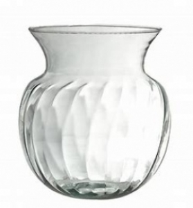 Recycled Glass Rio Optic Cache Vase S/6
7" x 9'' 3003SCLR