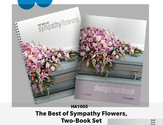 John Henry's "Sympathy Flowers Books" S/2