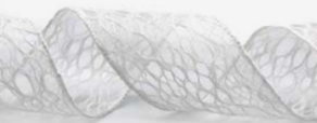 #9 Wired White Lovely Lace 
1.5" x 15yd 71221