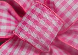 #9 Wired Fuchsia Vintage Gingham Check 1.5" x 50yd! 717925.FU