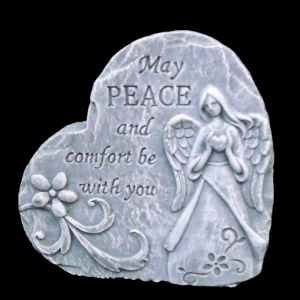 Peace and Comfort Standing Heart 7" 52725.MP200