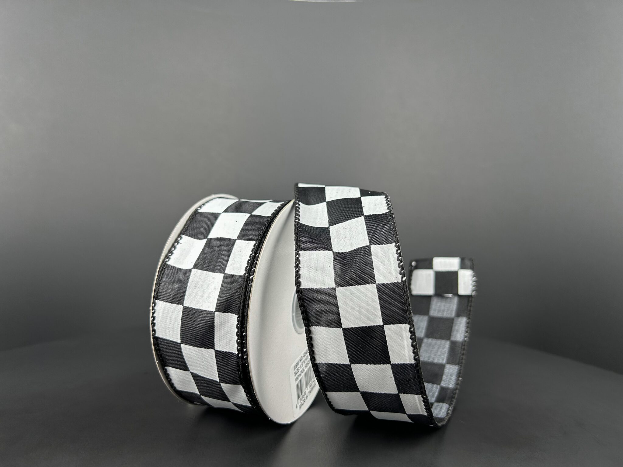 #40 Checkered Flag Ribbon – Bonnett Wholesale Florist
